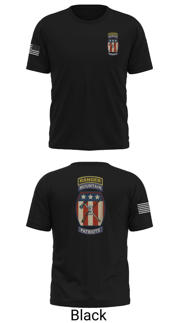 Old School Cotton Feel Shirt, 2-47 infantry 3rd BRG 10th MTN, Army, Teamtime, Team time, sublimation, custom sports apparel, team uniforms, spirit wear, spiritwear, sports uniforms, custom shirts, team store, custom team store, fundraiser sports, apparel fundraiser