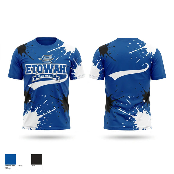 Short Sleeve Performance Shirt, Etowah, Spirit Store, Teamtime, Team time, sublimation, custom sports apparel, team uniforms, spirit wear, spiritwear, sports uniforms, custom shirts, team store, custom team store, fundraiser sports, apparel fundraiser