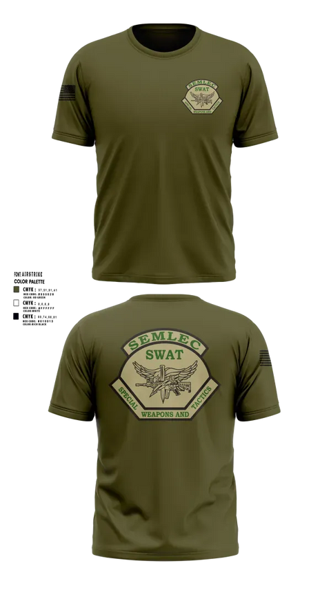 Old School Cotton Feel Shirt, SEMLEC SWAT, Police, Teamtime, Team time, sublimation, custom sports apparel, team uniforms, spirit wear, spiritwear, sports uniforms, custom shirts, team store, custom team store, fundraiser sports, apparel fundraiser