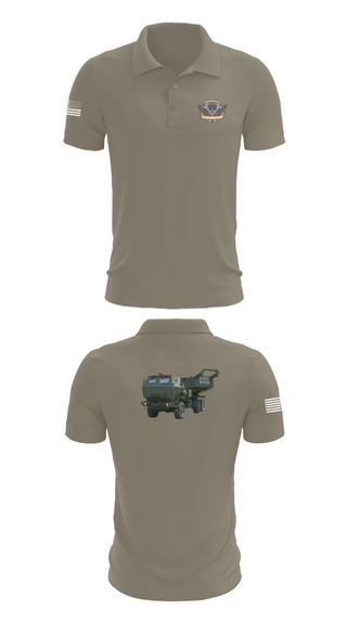 Short Sleeve Performance Polo, 182nd Field Artillery, Army, Teamtime, Team time, sublimation, custom sports apparel, team uniforms, spirit wear, spiritwear, sports uniforms, custom shirts, team store, custom team store, fundraiser sports, apparel fundraiser