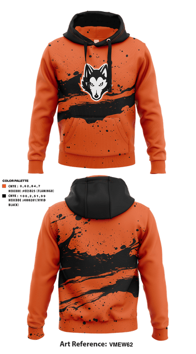 Harlem High School Track & Field 45077769 Hoodie - 1