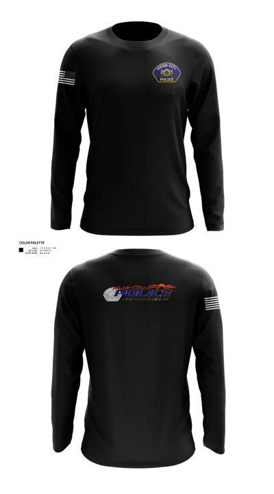 Webb City Police Department 58587049 Long Sleeve Performance Shirt 20