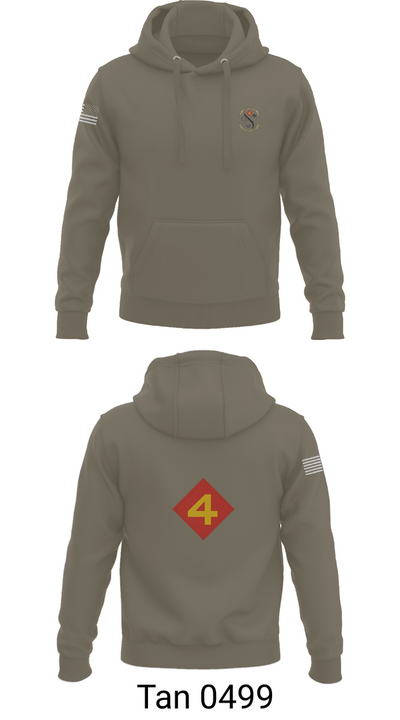14th Marine regiment 4th Marine corps division 57481844 Hoodie - 78