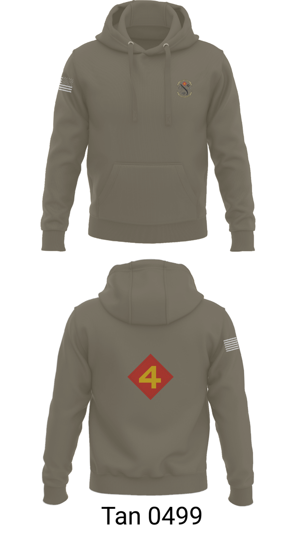 Hoodie, 14th Marine regiment 4th Marine corps division, , Teamtime, Team time, sublimation, custom sports apparel, team uniforms, spirit wear, spiritwear, sports uniforms, custom shirts, team store, custom team store, fundraiser sports, apparel fundraiser
