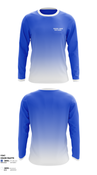 Long Sleeve Performance Shirt, Phoenix Union High School District Classified Employees Association, Cycling, Teamtime, Team time, sublimation, custom sports apparel, team uniforms, spirit wear, spiritwear, sports uniforms, custom shirts, team store, custom team store, fundraiser sports, apparel fundraiser