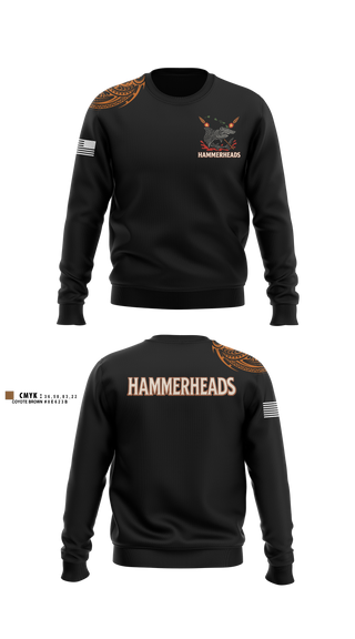 Crew Neck Sweatshirt, HHC, 307th ESB-E, Army, Teamtime, Team time, sublimation, custom sports apparel, team uniforms, spirit wear, spiritwear, sports uniforms, custom shirts, team store, custom team store, fundraiser sports, apparel fundraiser