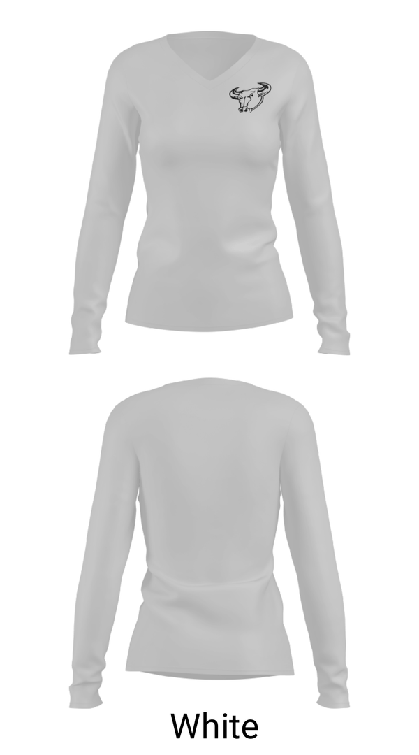 Women's Long Sleeve Vneck Shirt, Duplin Early College High School, Spirit Store, Teamtime, Team time, sublimation, custom sports apparel, team uniforms, spirit wear, spiritwear, sports uniforms, custom shirts, team store, custom team store, fundraiser sports, apparel fundraiser