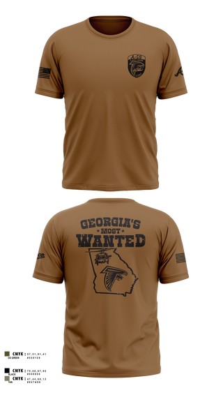 Soft Poly Tee Cotton Like Feel, A-Co 1-171, National Guard, Teamtime, Team time, sublimation, custom sports apparel, team uniforms, spirit wear, spiritwear, sports uniforms, custom shirts, team store, custom team store, fundraiser sports, apparel fundraiser