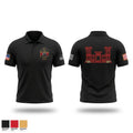 744 Engineer Company Short Sleeve Performance Polo - 1