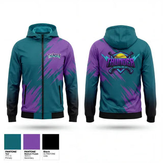 Windbreaker, Hocking Valley Thunder, Softball, Teamtime, Team time, sublimation, custom sports apparel, team uniforms, spirit wear, spiritwear, sports uniforms, custom shirts, team store, custom team store, fundraiser sports, apparel fundraiser