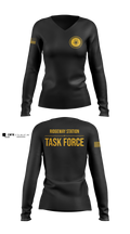 Ridgeway Station Task Force 58877881 Women's Long Sleeve V-neck Shirt - 7