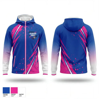 Windbreaker, Diamond Dawgs, Softball, Teamtime, Team time, sublimation, custom sports apparel, team uniforms, spirit wear, spiritwear, sports uniforms, custom shirts, team store, custom team store, fundraiser sports, apparel fundraiser