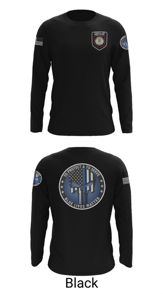 Long Sleeve Performance Shirt, Policía Municipal de Carolina, , Teamtime, Team time, sublimation, custom sports apparel, team uniforms, spirit wear, spiritwear, sports uniforms, custom shirts, team store, custom team store, fundraiser sports, apparel fundraiser