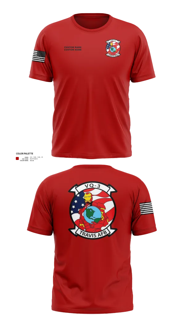 Short Sleeve Performance Shirt, VQ3 Det Travis, , Teamtime, Team time, sublimation, custom sports apparel, team uniforms, spirit wear, spiritwear, sports uniforms, custom shirts, team store, custom team store, fundraiser sports, apparel fundraiser