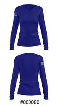 Cimarron High School Wrestling 73208191 Women's Long Sleeve V-neck Shirt - 20