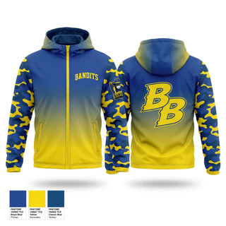 Windbreaker, Breakaway Bandits, Softball, Teamtime, Team time, sublimation, custom sports apparel, team uniforms, spirit wear, spiritwear, sports uniforms, custom shirts, team store, custom team store, fundraiser sports, apparel fundraiser