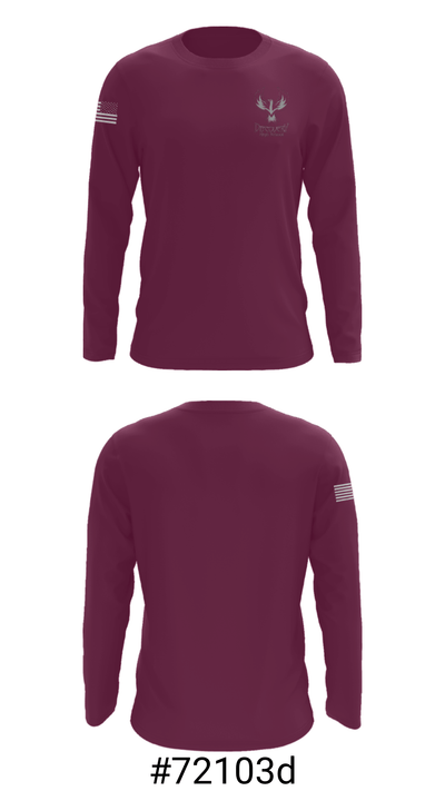 Discovery High School 57440300 Long Sleeve Performance Shirt - 18