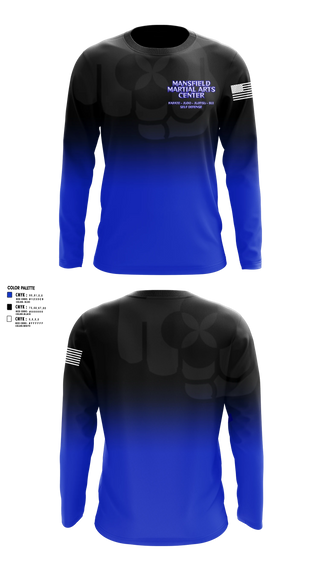 Long Sleeve Performance Shirt, Mansfield Martial Arts Center, , Teamtime, Team time, sublimation, custom sports apparel, team uniforms, spirit wear, spiritwear, sports uniforms, custom shirts, team store, custom team store, fundraiser sports, apparel fundraiser
