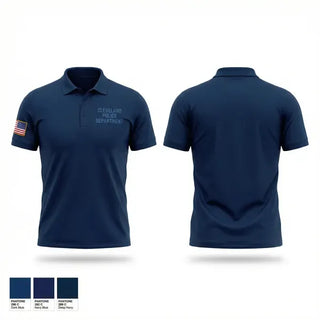 Short Sleeve Performance Polo, Cleveland Police Department, Police, Teamtime, Team time, sublimation, custom sports apparel, team uniforms, spirit wear, spiritwear, sports uniforms, custom shirts, team store, custom team store, fundraiser sports, apparel fundraiser