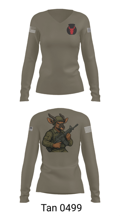 TF Nyala 30350484 Women's Long Sleeve V-neck Shirt - 77
