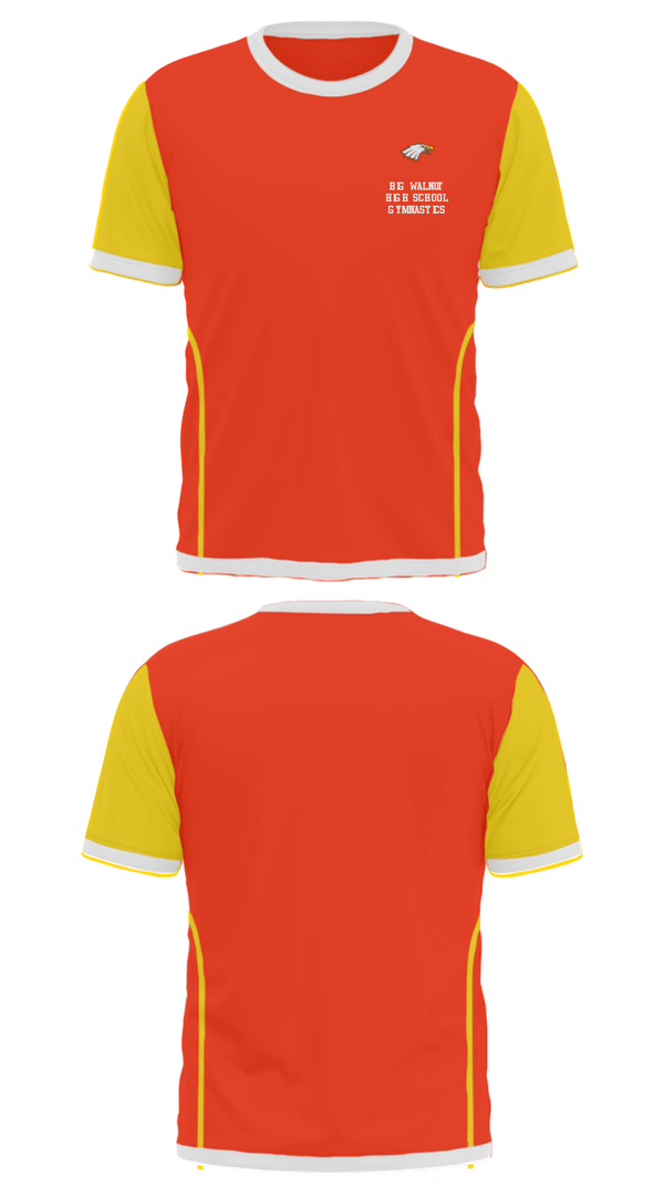 Short Sleeve Performance Shirt, Big Walnut High School Gymnastics, Spirit Store, Teamtime, Team time, sublimation, custom sports apparel, team uniforms, spirit wear, spiritwear, sports uniforms, custom shirts, team store, custom team store, fundraiser sports, apparel fundraiser