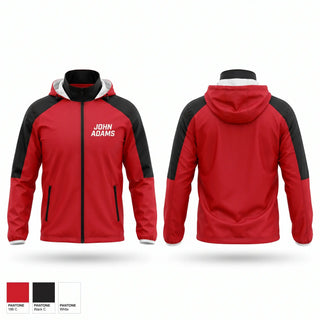 Windbreaker, John Adams, Women's Volleyball, Teamtime, Team time, sublimation, custom sports apparel, team uniforms, spirit wear, spiritwear, sports uniforms, custom shirts, team store, custom team store, fundraiser sports, apparel fundraiser