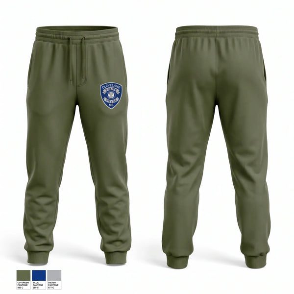 Sweatpants, Cleveland Police Department, Police, Teamtime, Team time, sublimation, custom sports apparel, team uniforms, spirit wear, spiritwear, sports uniforms, custom shirts, team store, custom team store, fundraiser sports, apparel fundraiser