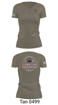133rd Construction Management Team 6811495 Women's Short Sleeve V-neck Shirt - 68