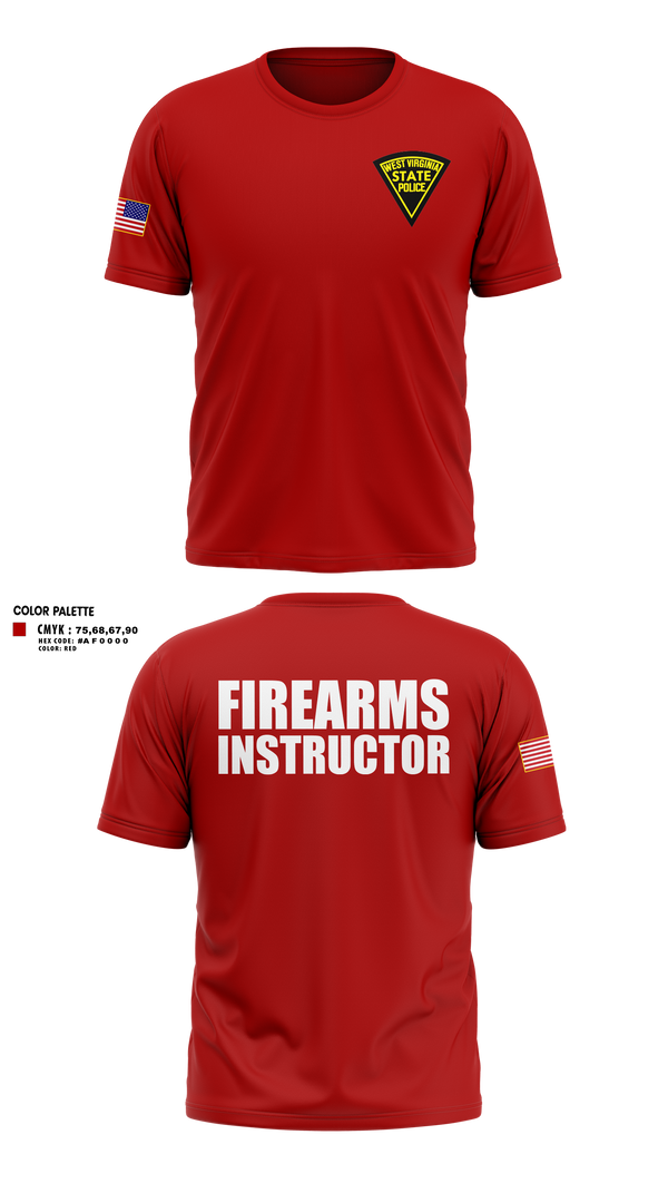 Short Sleeve Performance Shirt, West Virginia State Police, Police, Teamtime, Team time, sublimation, custom sports apparel, team uniforms, spirit wear, spiritwear, sports uniforms, custom shirts, team store, custom team store, fundraiser sports, apparel fundraiser