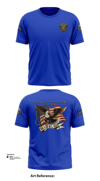 Philadelphia Police 64135919 Short Sleeve Performance Shirt - 103