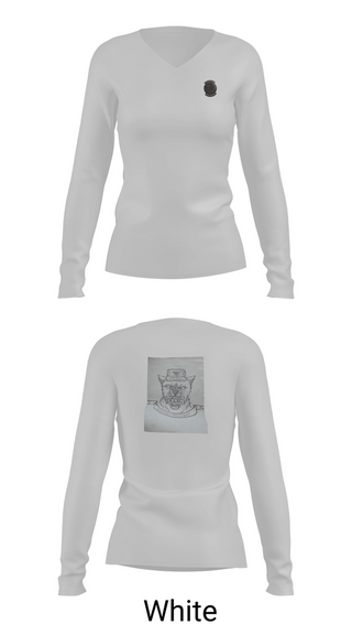 Womens Long Sleeve Vneck Shirt, DET 890 JMU, Air Force, Teamtime, Team time, sublimation, custom sports apparel, team uniforms, spirit wear, spiritwear, sports uniforms, custom shirts, team store, custom team store, fundraiser sports, apparel fundraiser