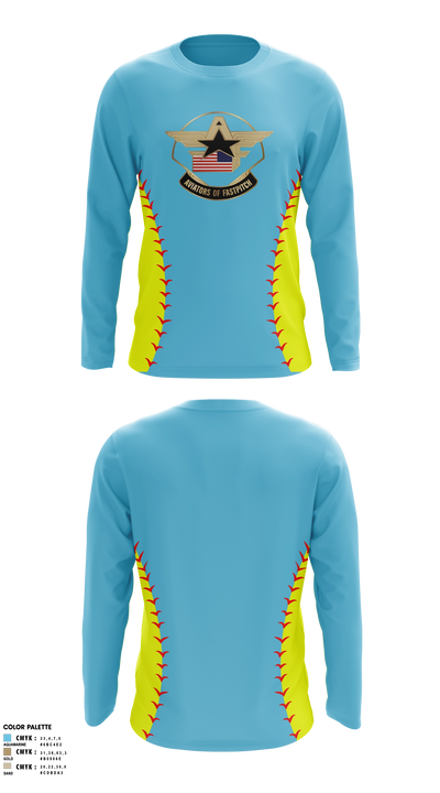 Aviators of Fastpitch Long Sleeve Performance Shirt - 4