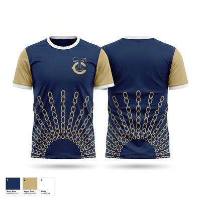 Tattnall County Warriors Soft Poly Tee Cotton Like Feel - 1