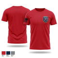 Baker township fire department cr co no 1 54302459 Short Sleeve Performance Shirt - 1