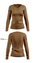 20th Special Forces Group Women's Long Sleeve V-neck Shirt - 100