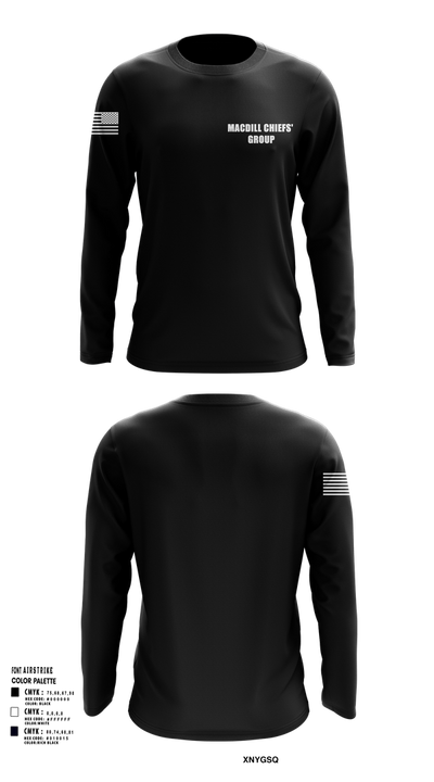 MacDill Chiefs' Group 59978394 Long Sleeve Performance Shirt 101