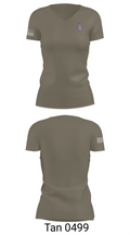 Carrollton Police Department 39744672 Women's Short Sleeve V-neck Shirt - 6