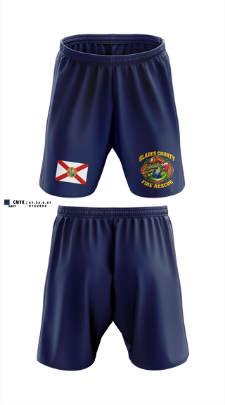 Athletic Shorts With Pockets, Glades County Fire Rescue, Fire Department, Teamtime, Team time, sublimation, custom sports apparel, team uniforms, spirit wear, spiritwear, sports uniforms, custom shirts, team store, custom team store, fundraiser sports, apparel fundraiser