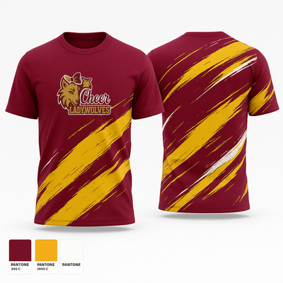 Lady Wolves 23074133 Short Sleeve Performance Shirt - 2