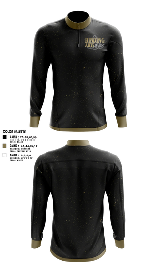 Quarter Zip Jacket, Binding Arts Jiu Jitsu, , Teamtime, Team time, sublimation, custom sports apparel, team uniforms, spirit wear, spiritwear, sports uniforms, custom shirts, team store, custom team store, fundraiser sports, apparel fundraiser