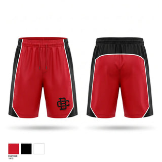 Athletic Shorts With Pockets, Riverhawks, Baseball, Teamtime, Team time, sublimation, custom sports apparel, team uniforms, spirit wear, spiritwear, sports uniforms, custom shirts, team store, custom team store, fundraiser sports, apparel fundraiser
