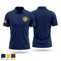 Listie Vol Fire Co Short Sleeve Performance Polo - 1