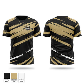 Soft Poly Tee Cotton Like Feel, East Lawrence, Track & Field, Teamtime, Team time, sublimation, custom sports apparel, team uniforms, spirit wear, spiritwear, sports uniforms, custom shirts, team store, custom team store, fundraiser sports, apparel fundraiser