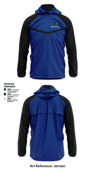 Marion C Early R-5 High School Cheer 22257490 Windbreaker - 1