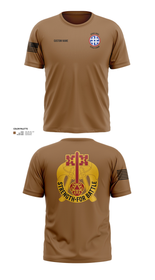 Short Sleeve Performance Shirt, 373rd CSSB, Army, Teamtime, Team time, sublimation, custom sports apparel, team uniforms, spirit wear, spiritwear, sports uniforms, custom shirts, team store, custom team store, fundraiser sports, apparel fundraiser