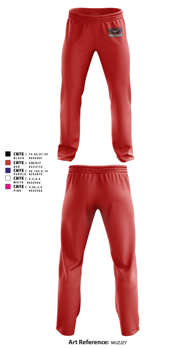 Carolina Track Hawks Sweatpants - 8