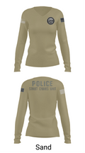 STREET CRIMES 66596550 Women's Long Sleeve V-neck Shirt - 92
