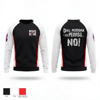 Crew Neck Sweatshirt, Perros del Mal, Men's Soccer, Teamtime, Team time, sublimation, custom sports apparel, team uniforms, spirit wear, spiritwear, sports uniforms, custom shirts, team store, custom team store, fundraiser sports, apparel fundraiser