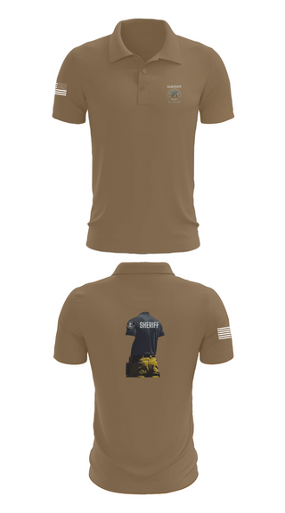 Short Sleeve Performance Polo, Sheriff Transportation, , Teamtime, Team time, sublimation, custom sports apparel, team uniforms, spirit wear, spiritwear, sports uniforms, custom shirts, team store, custom team store, fundraiser sports, apparel fundraiser