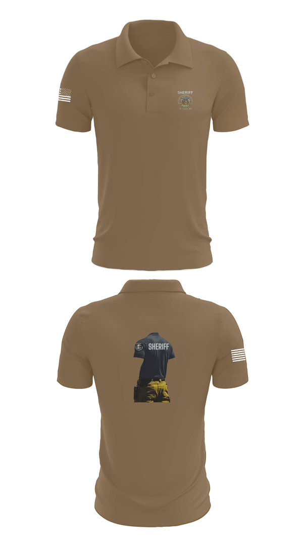 Short Sleeve Performance Polo, Sheriff Transportation, , Teamtime, Team time, sublimation, custom sports apparel, team uniforms, spirit wear, spiritwear, sports uniforms, custom shirts, team store, custom team store, fundraiser sports, apparel fundraiser